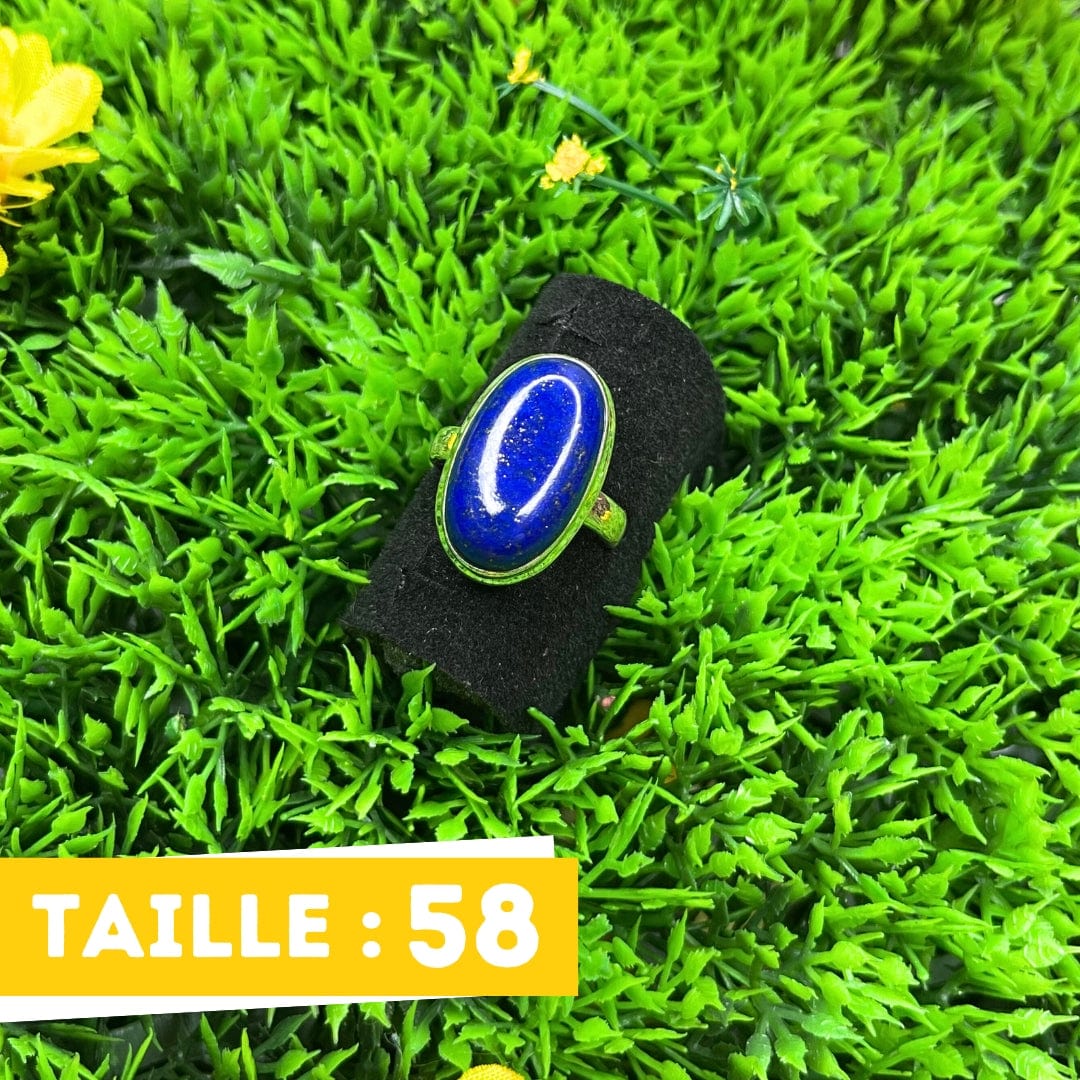 Bague Argent Lapis Lazuli #10