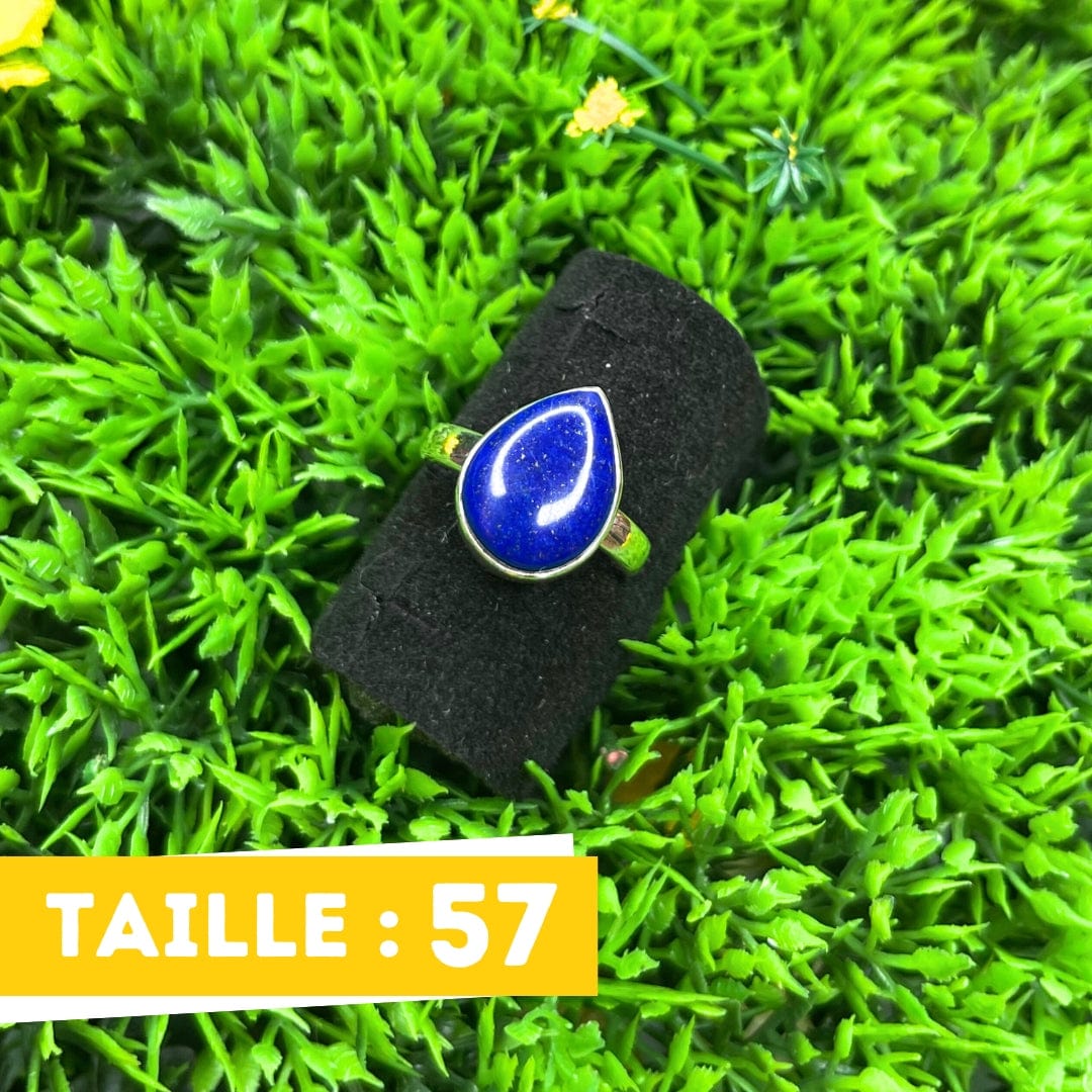 Bague Argent Lapis Lazuli #11