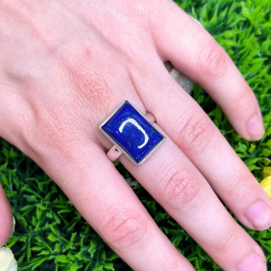 Bague Argent Lapis Lazuli #129