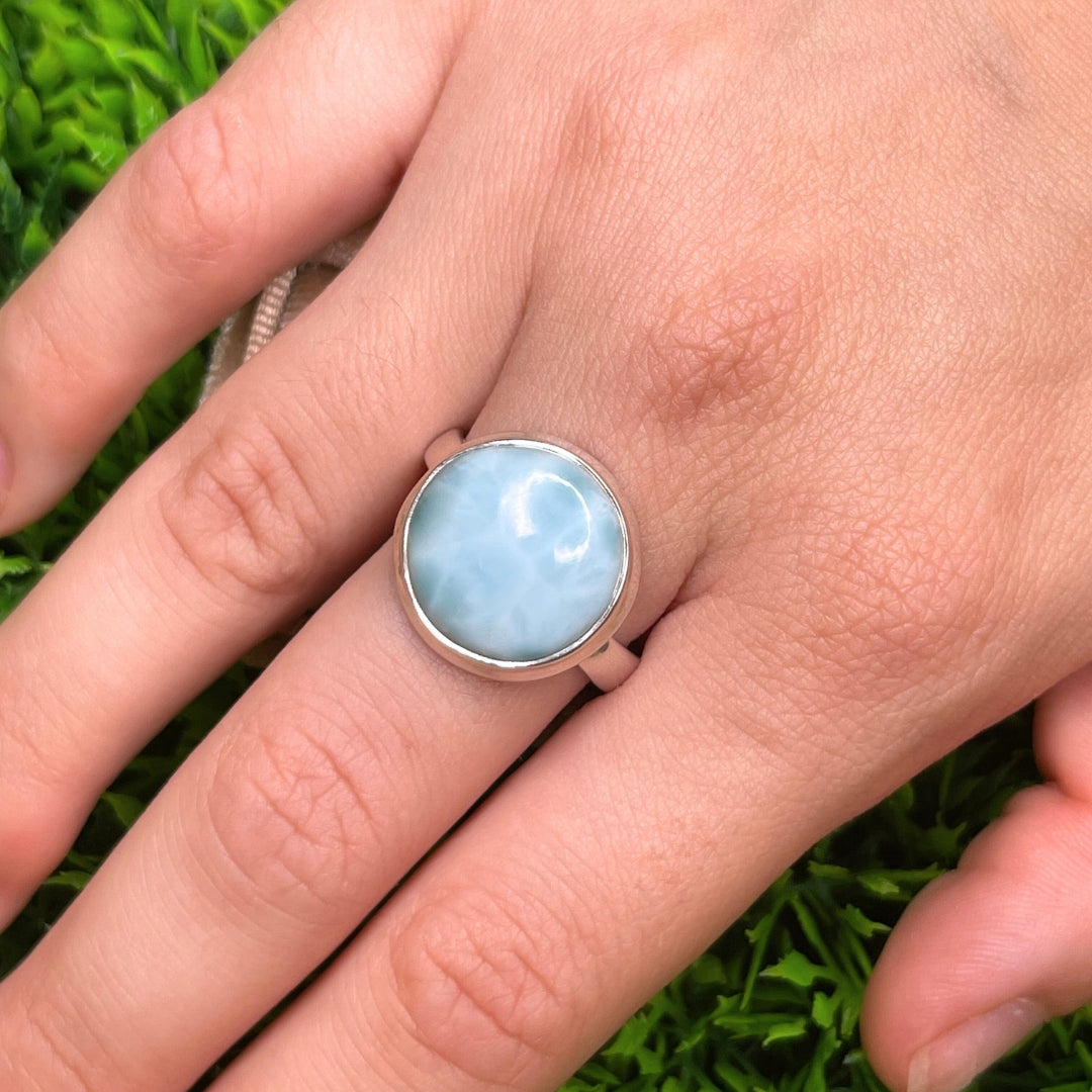 Bague Argent 925 Larimar #107