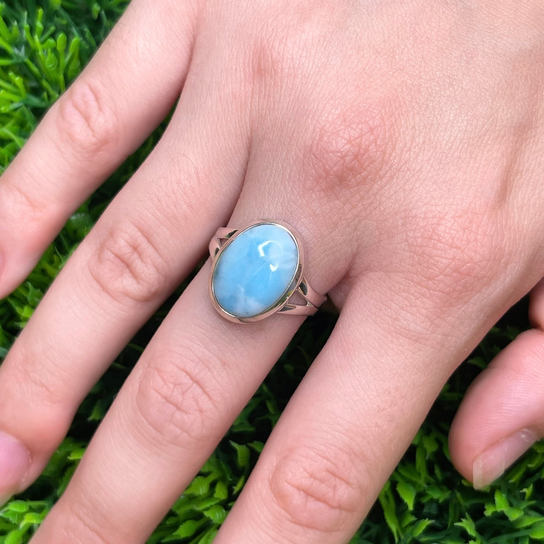Bague Argent 925 Larimar #113