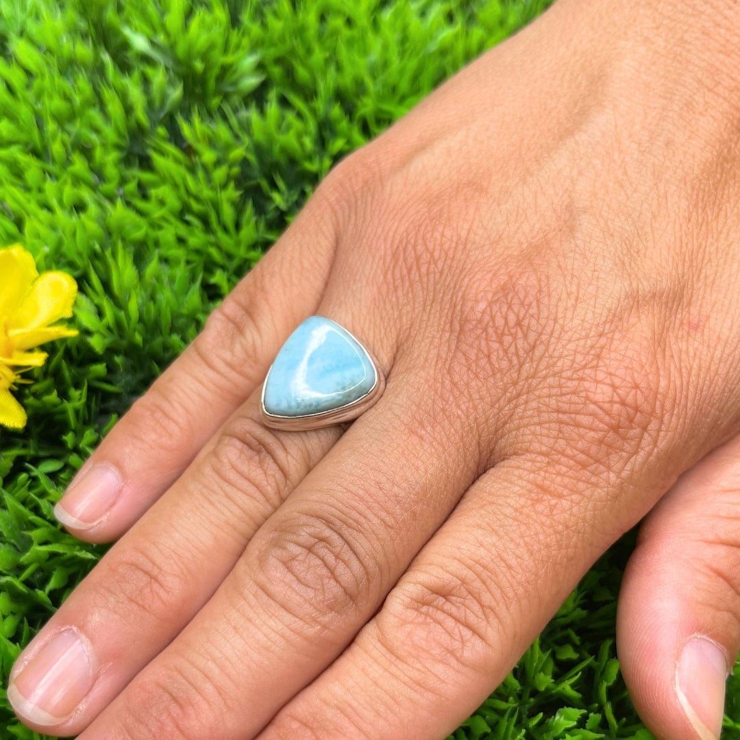 Bague Argent Sterling Larimar #16