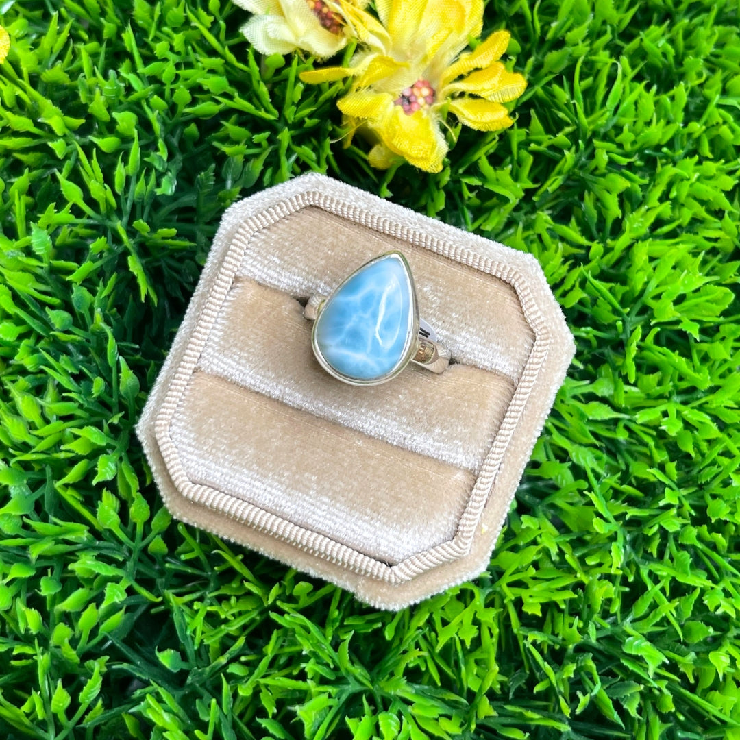 Bague Argent 925 Larimar #74
