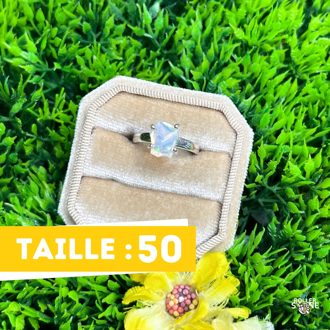 Bague Argent Opale d'Ethiopie #260