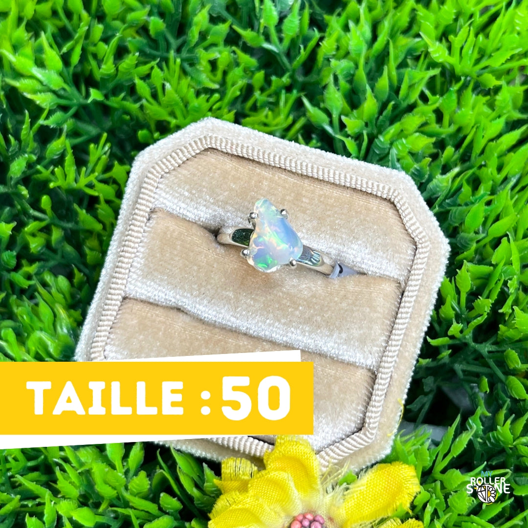Bague Argent Opale d'Ethiopie #267