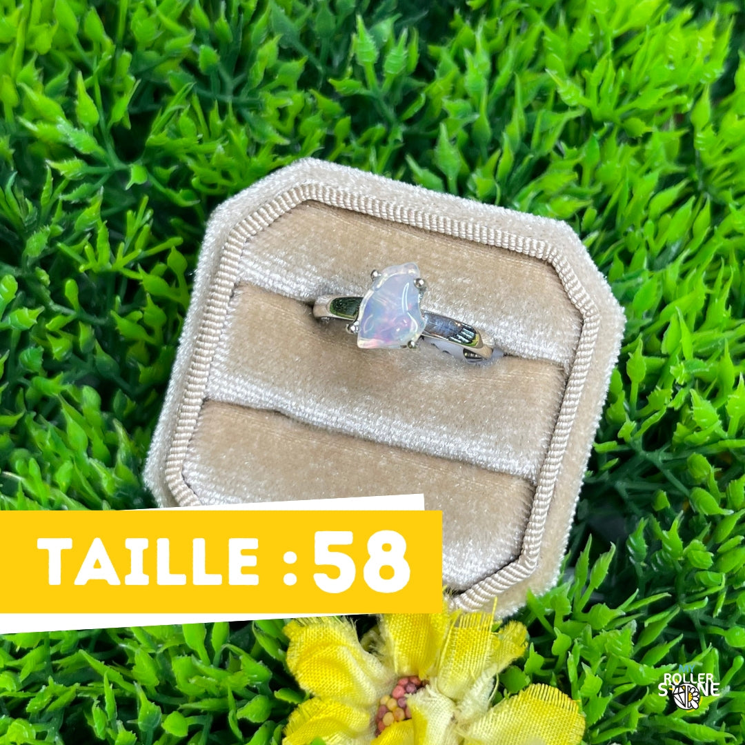 Bague Argent Opale d'Ethiopie #308