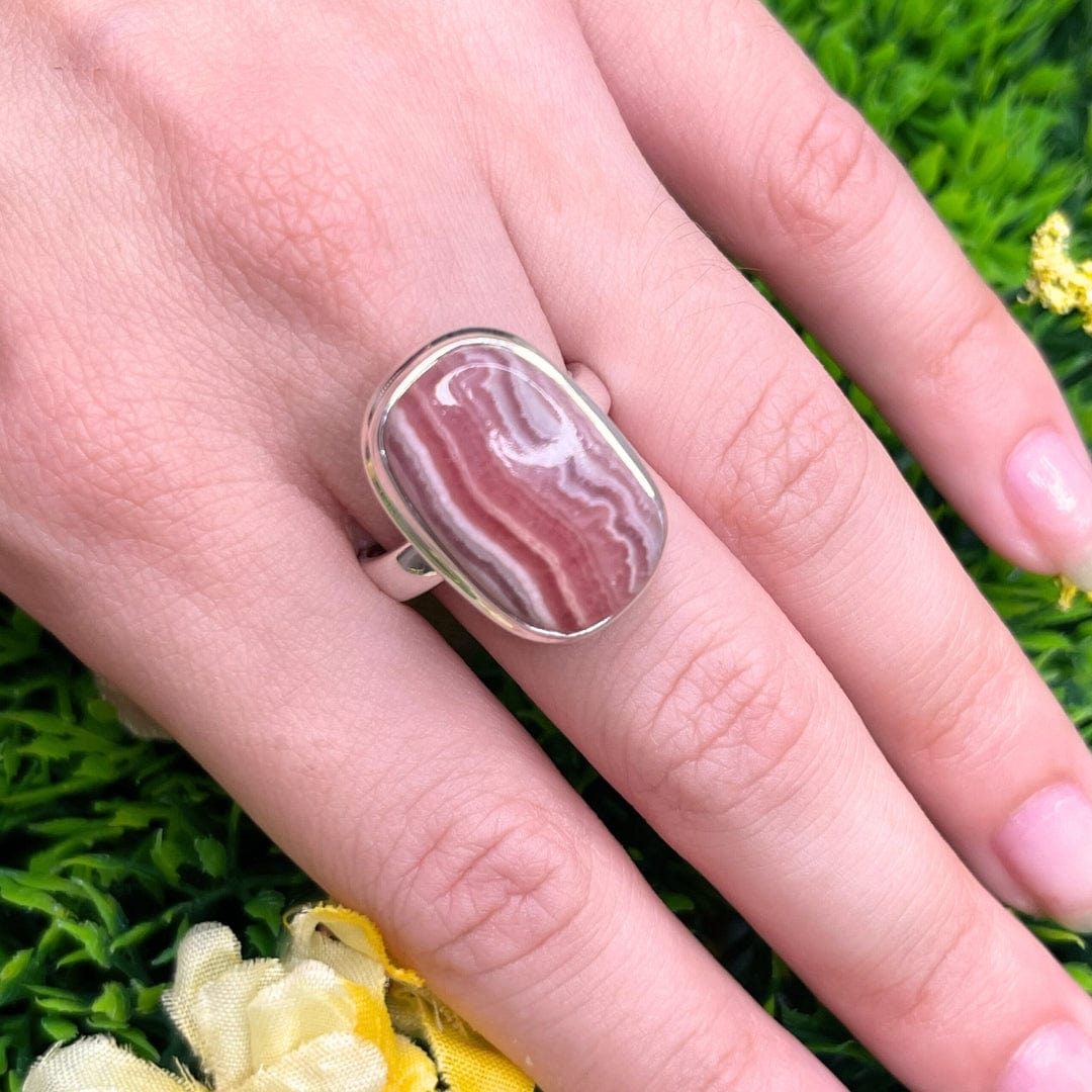 Bague Argent 925 Rhodochrosite #10