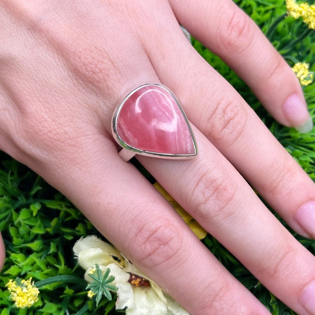 Bague Argent 925 Rhodochrosite #11