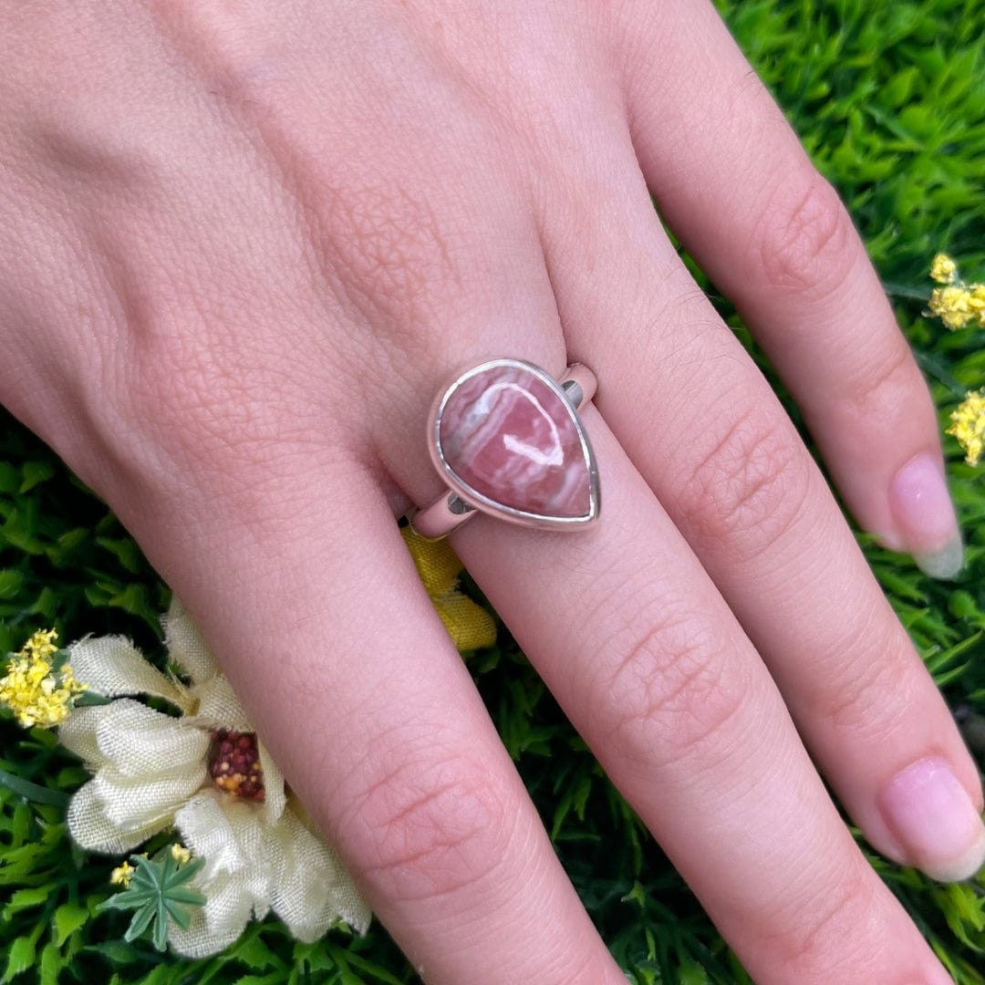 Bague Argent 925 Rhodochrosite #22