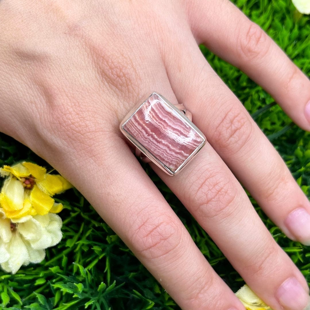 Bague Argent 925 Rhodochrosite #35