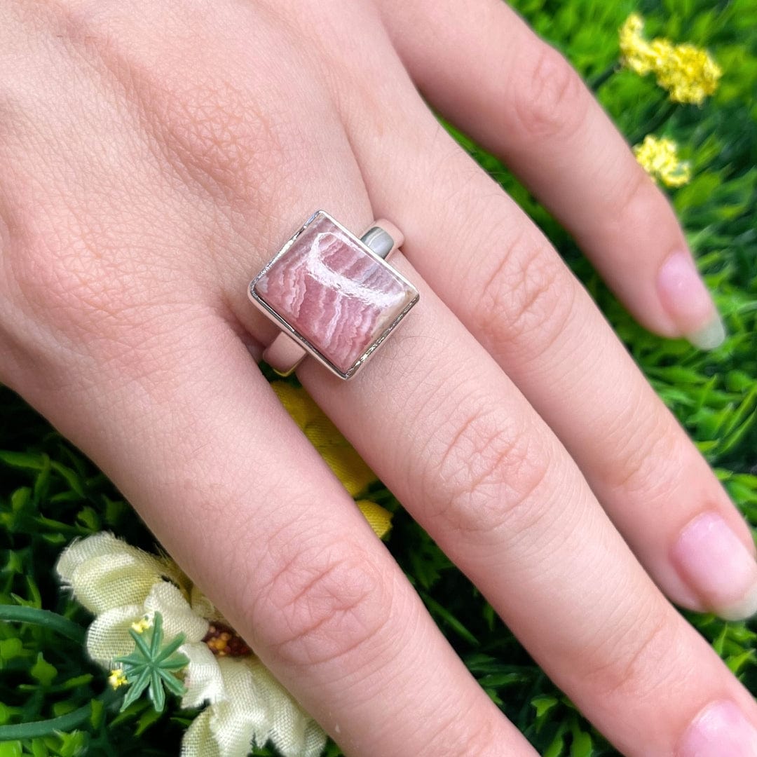 Bague Argent 925 Rhodochrosite #4