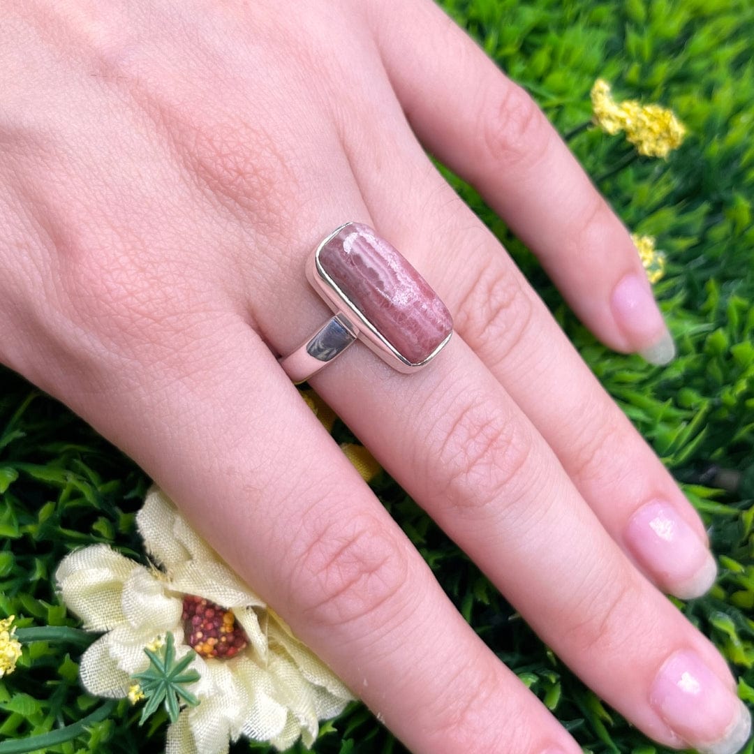 Bague Argent 925 Rhodochrosite #6