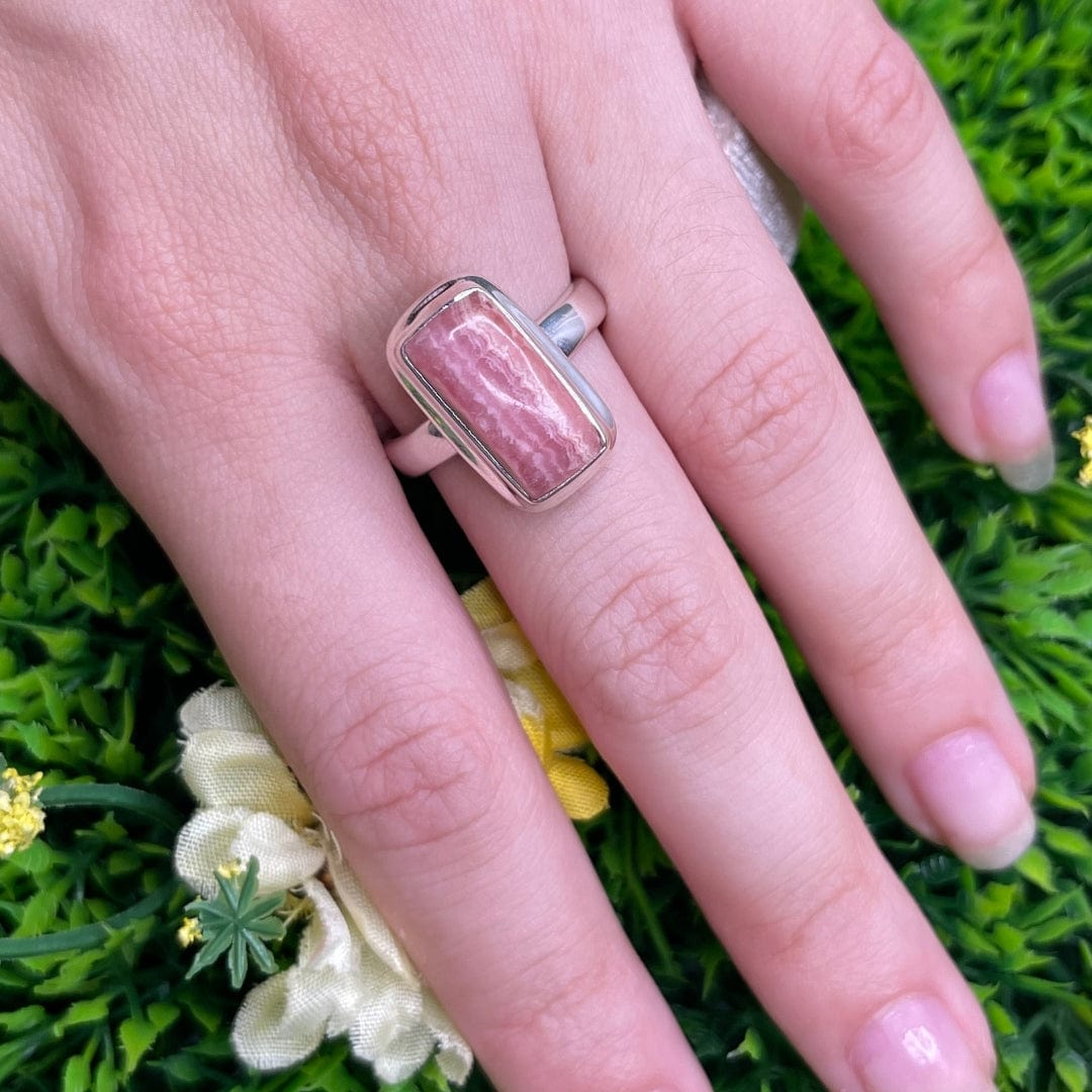 Bague Argent 925 Rhodochrosite #7