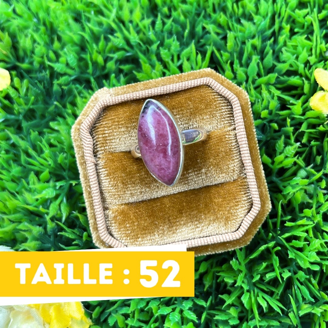 Bague Argent Rhodonite Australienne #7