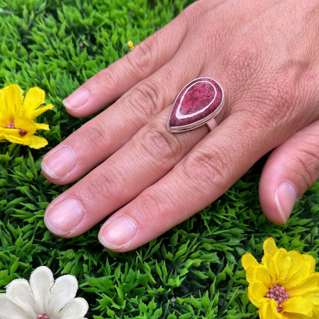 Bague Argent Thulite #14