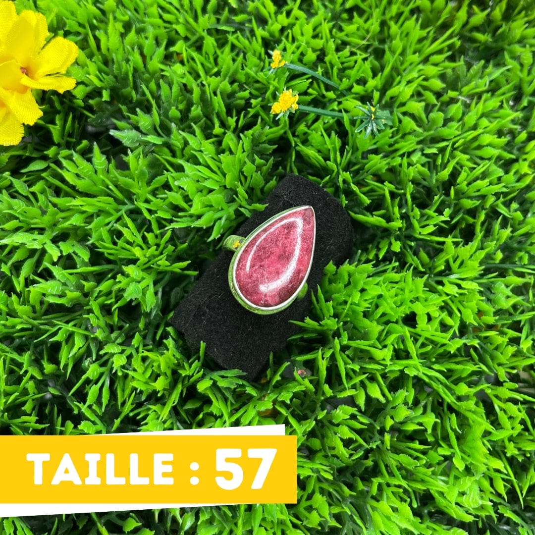 Bague Argent Thulite #14