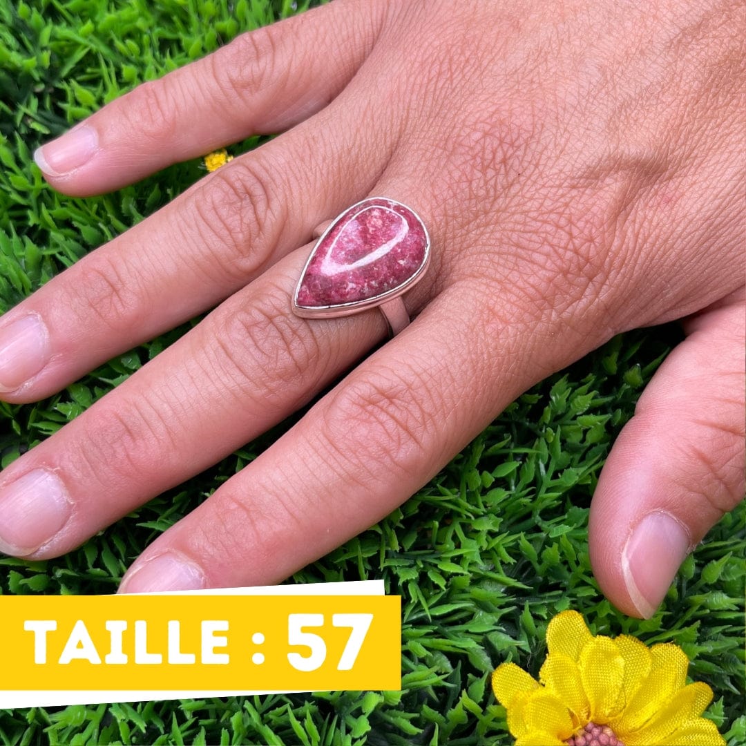 Bague Argent Thulite #15