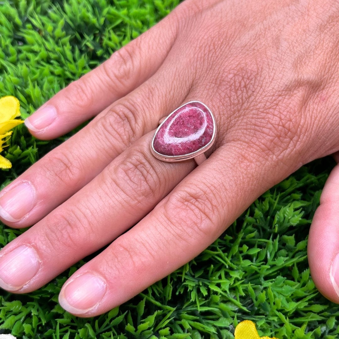Bague Argent Thulite #19