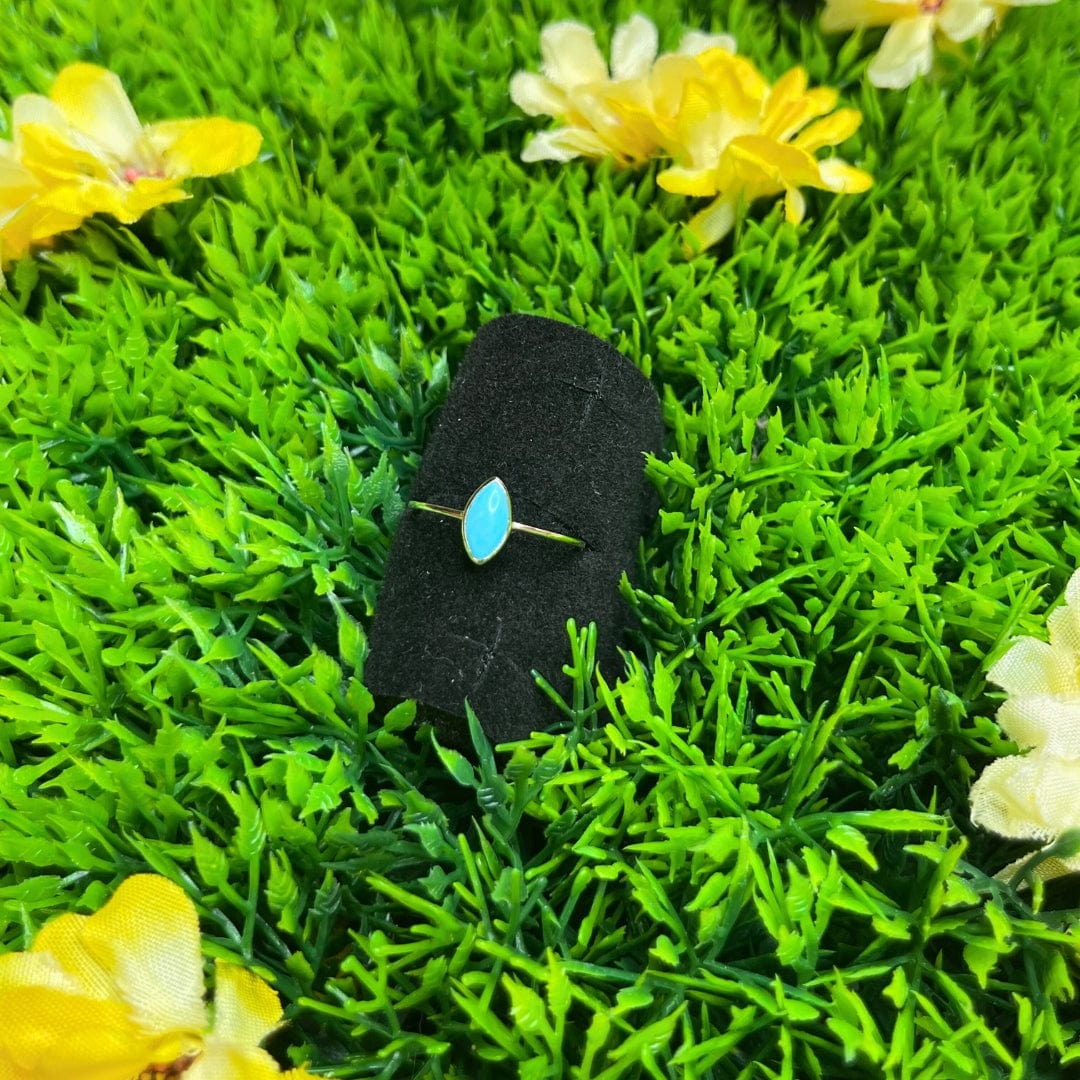 Bague Argent Turquoise Kingman