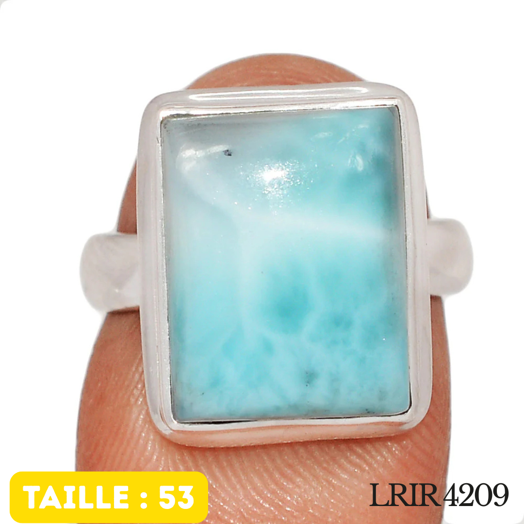 Bague Argent Larimar