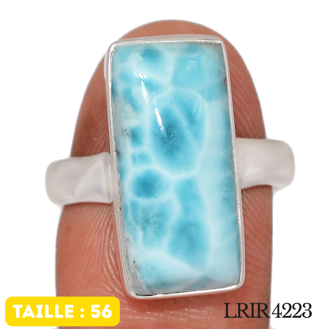 Bague Argent Larimar