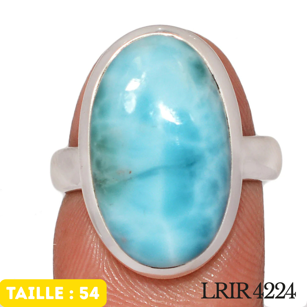 Bague Argent Larimar