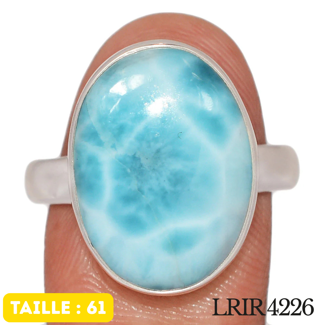 Bague Argent Larimar
