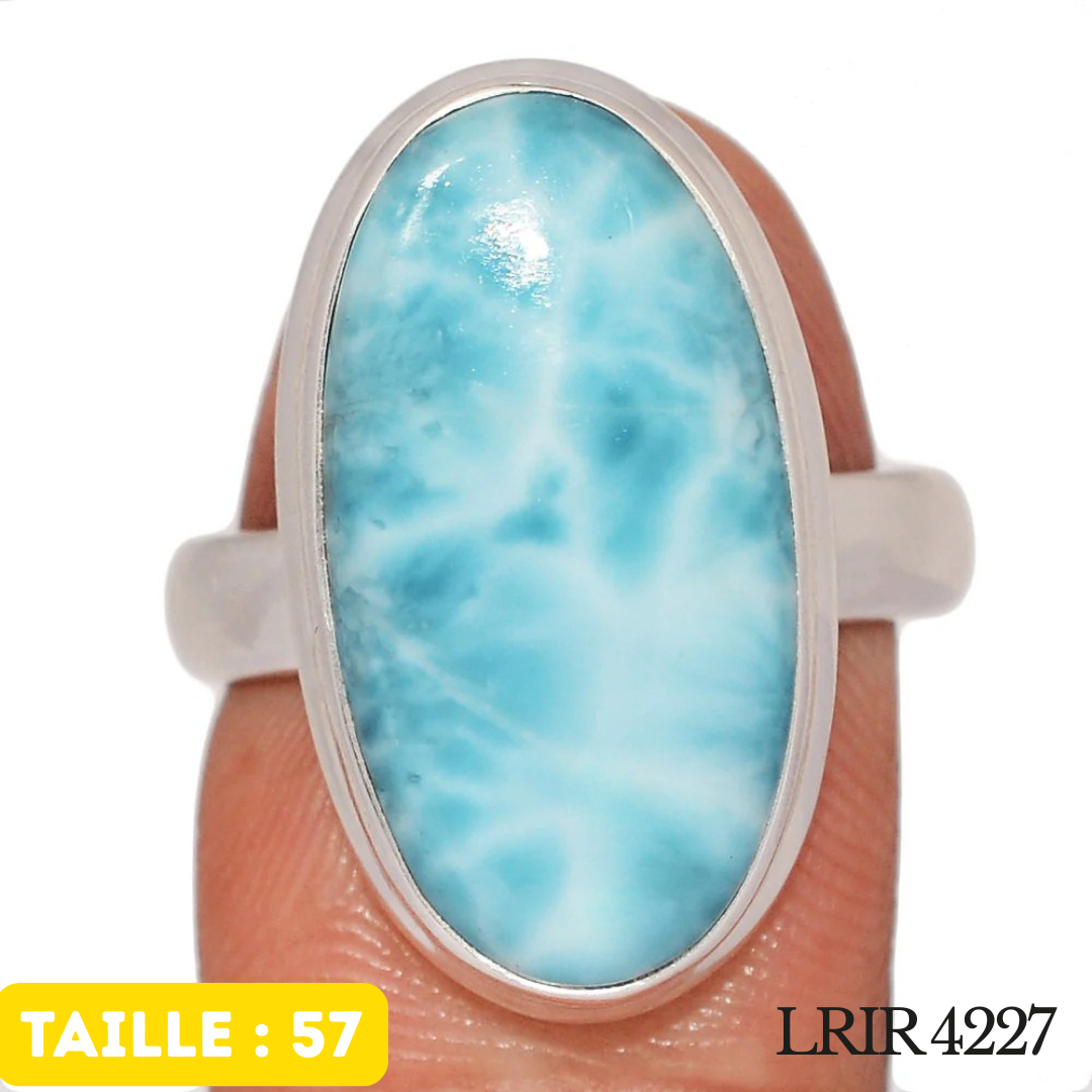 Bague Argent Larimar