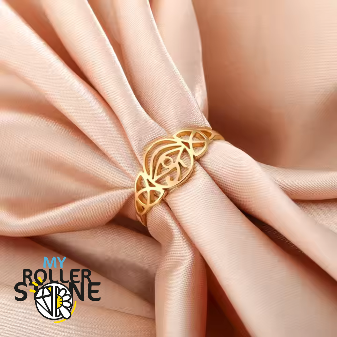 Bague Œil d&#39;Horus or