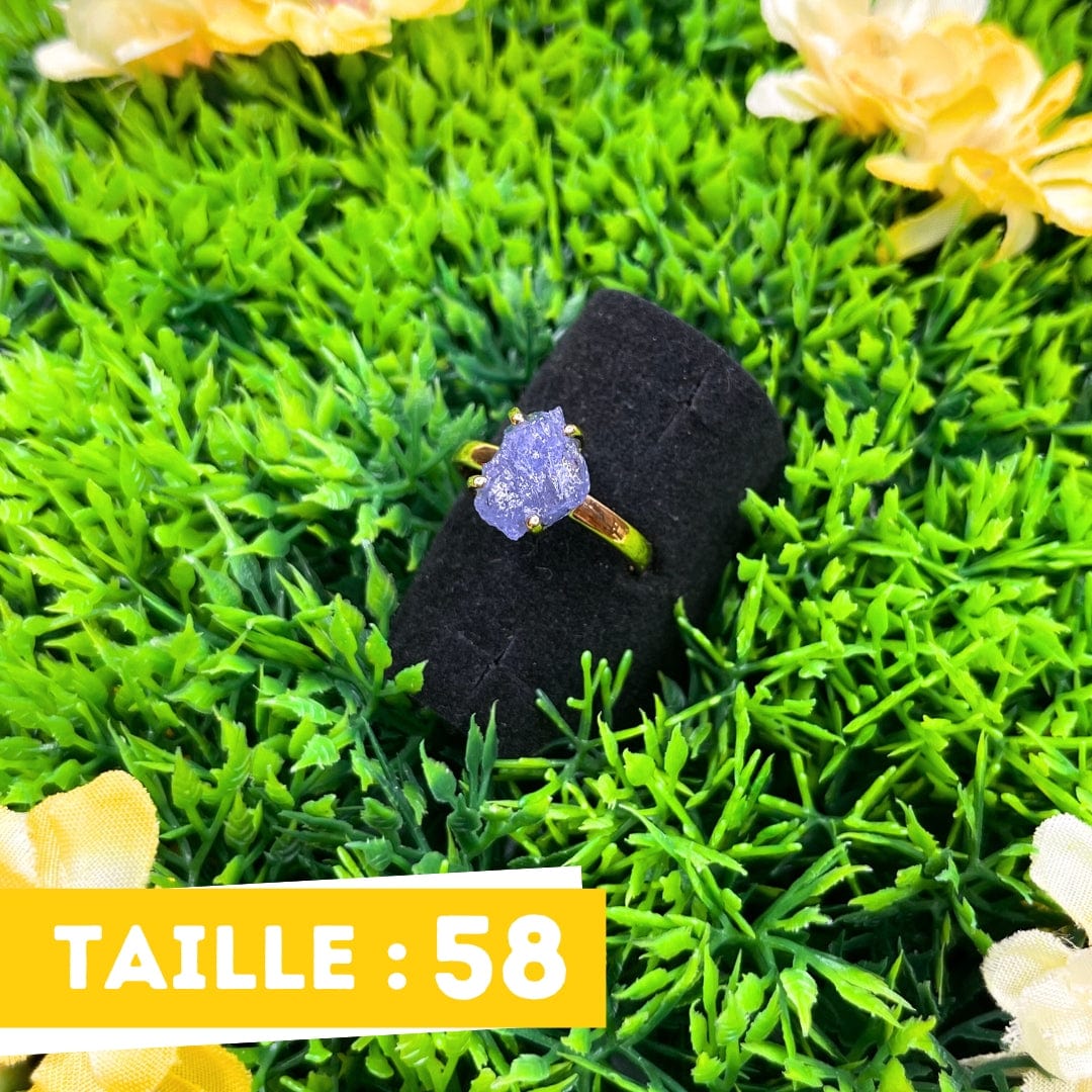 Bague Plaqué Or Tanzanite #5