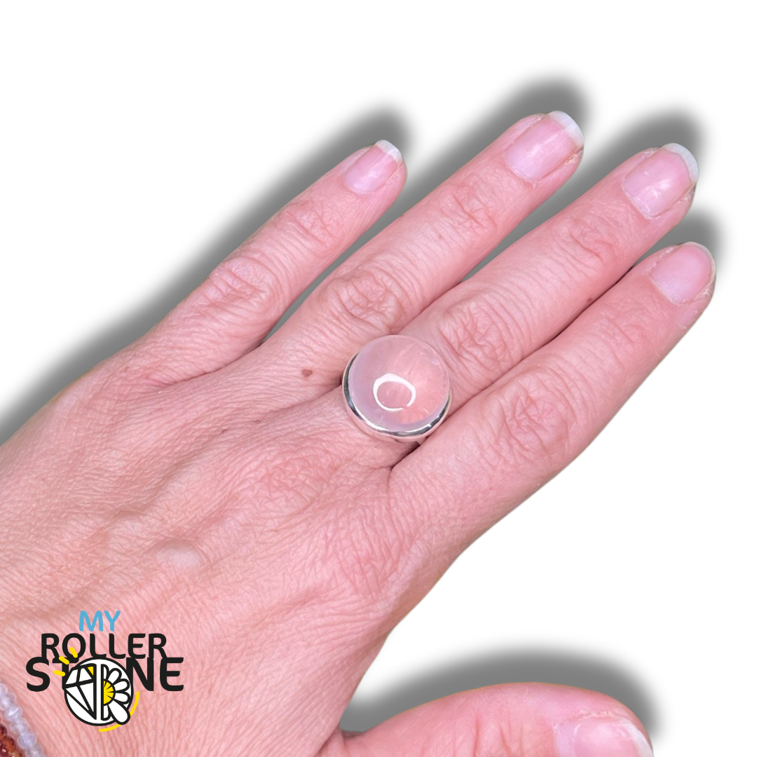 Bague Quartz Rose #10 - Bagues