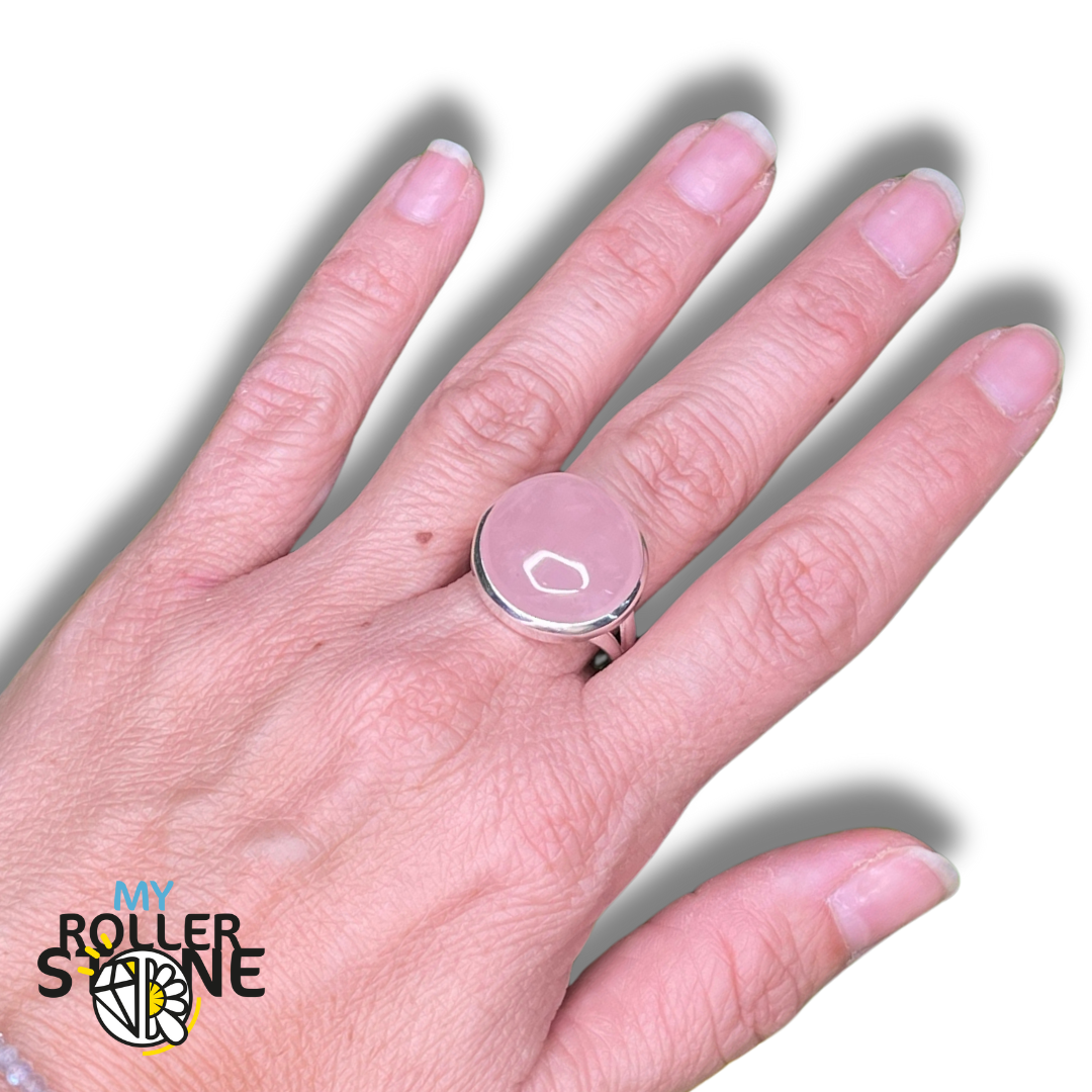 Bague Quartz Rose #14 - 59 - Bagues