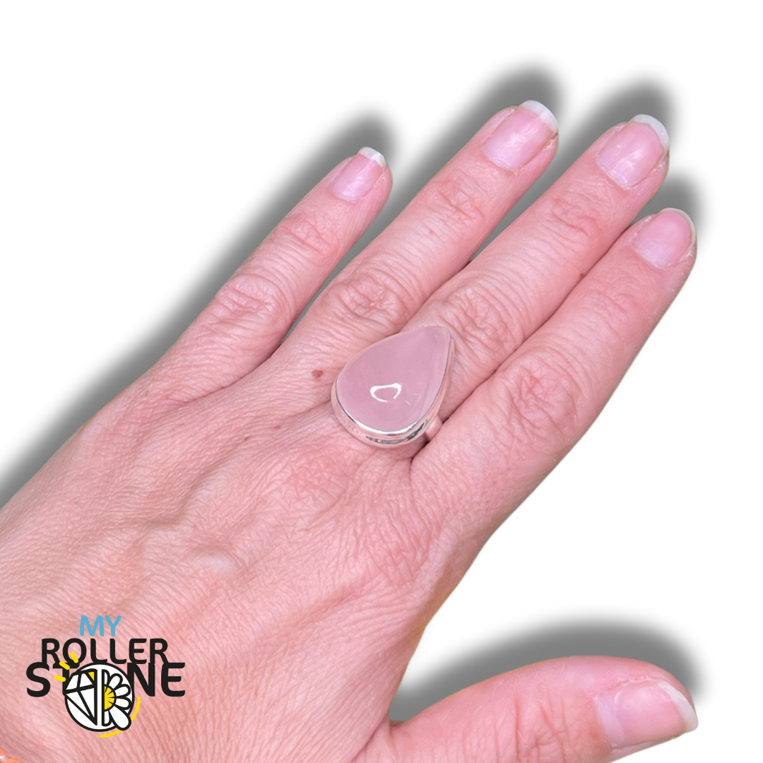 Bague Quartz Rose #16 - Bagues
