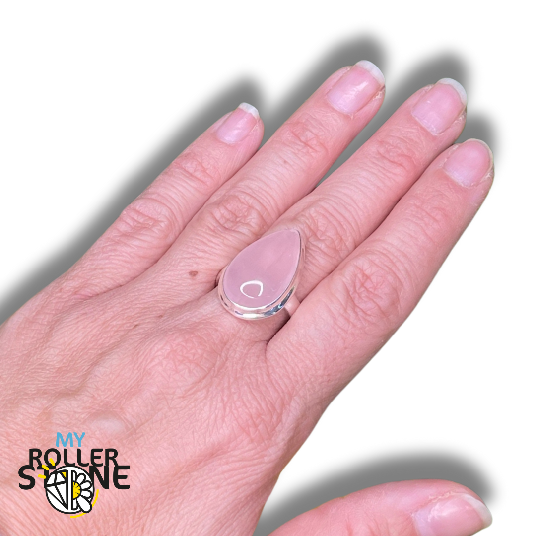 Bague Quartz Rose #28 - Bagues