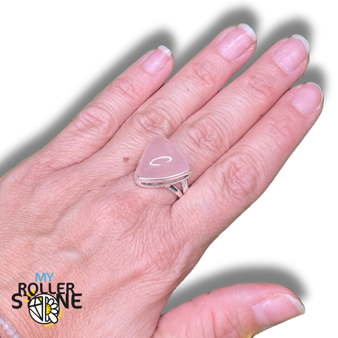Bague Quartz Rose #29 - 55 - Bagues