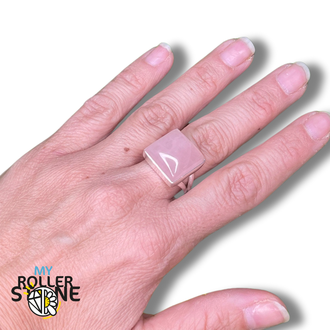 Bague Quartz Rose #33 - 56 - Bagues