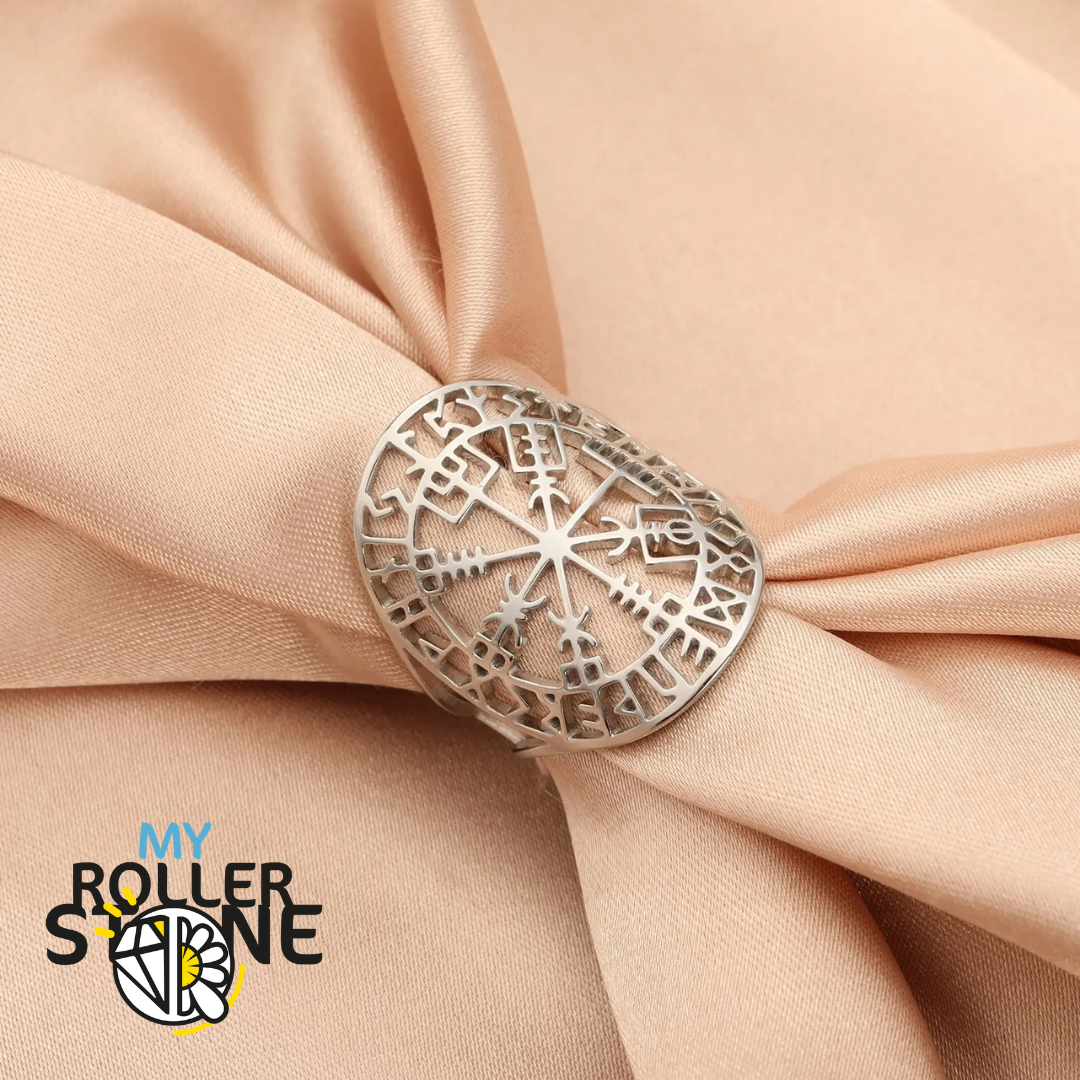 Bague Réglable Vegvisir or