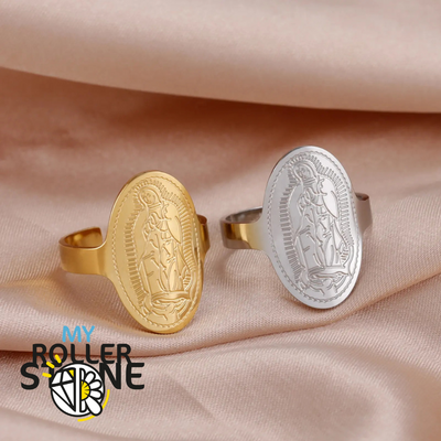 Bague Réglable Vierge Marie - Bagues