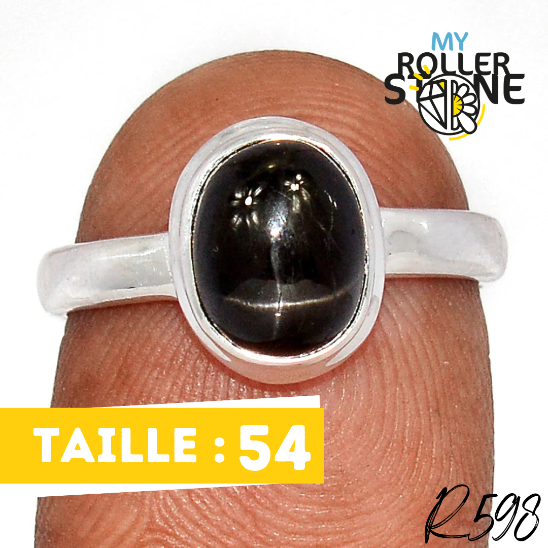 Bague Saphir Étoilé R598