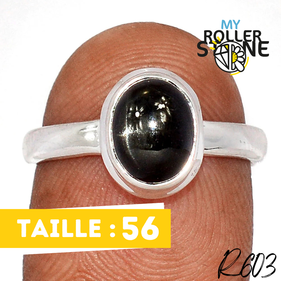 Bague Saphir Étoilé R603