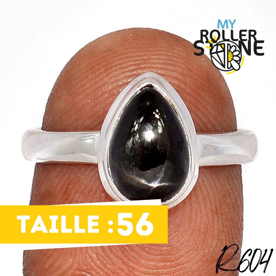 Bague Saphir Étoilé R604