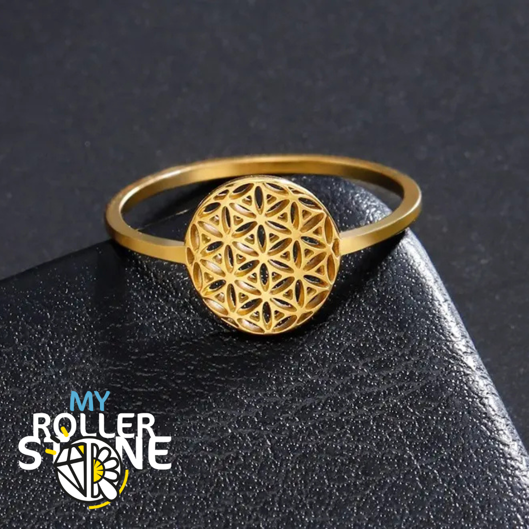 Bague Fleur de Vie Vintage
