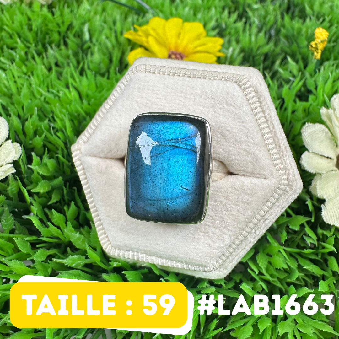 Bague Labradorite Bluefire #LAB1663