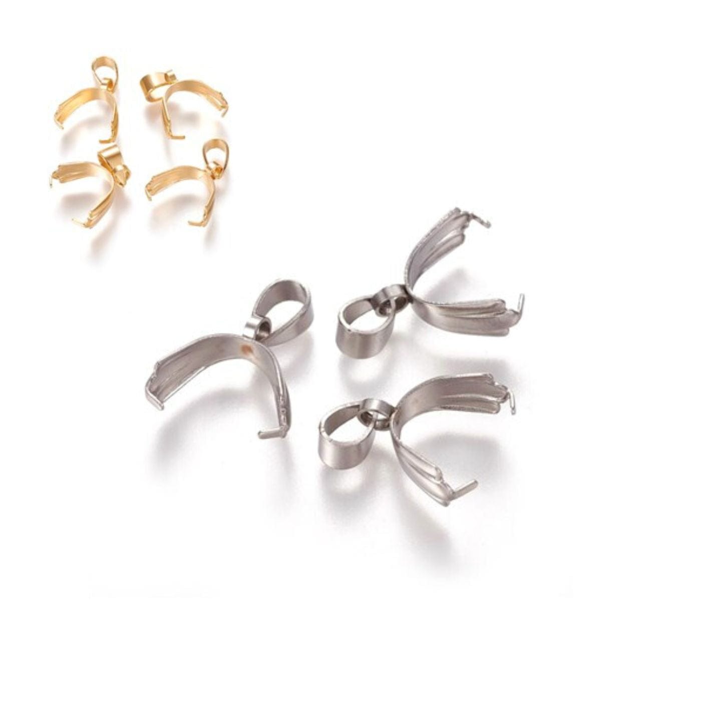 Bélière acier inoxydable pendentif