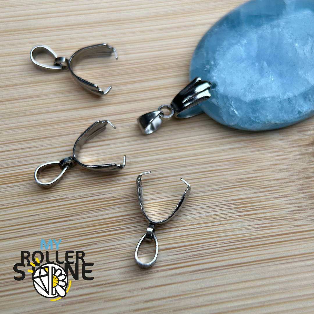 Bélière acier inoxydable pendentif