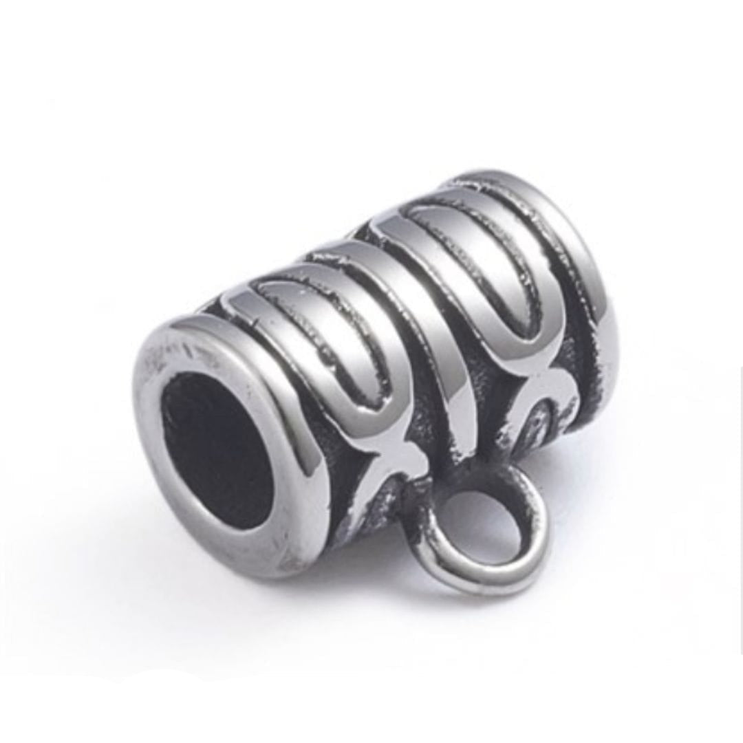 Bélière argent antique