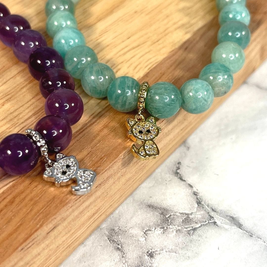 Bélière avec charm chat - Accessoires pour bijoux