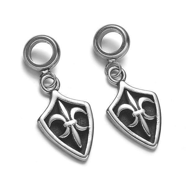Bélière charm Bouclier - Accessoires pour bijoux
