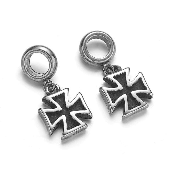 Bélière charm croix templier - Accessoires pour bijoux