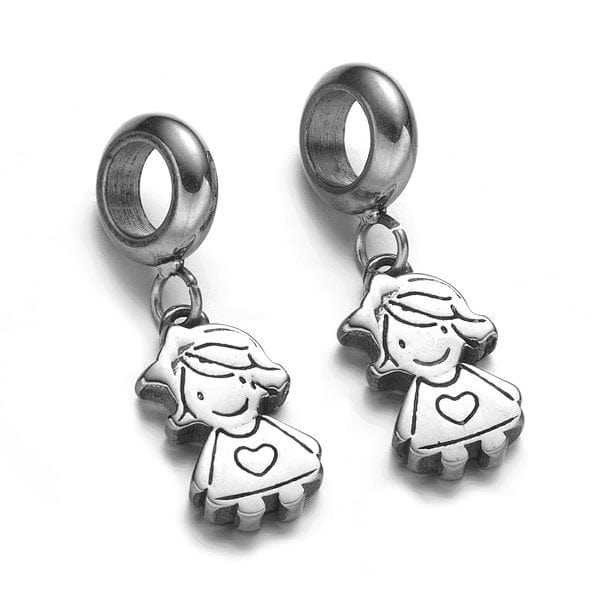 Bélière charm fille - Accessoires pour bijoux